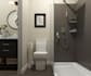 create impressive bathroom and kitchen 3d interior design