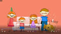 create the doodle family 2d animation video