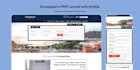 develop website and apis in PHP laravel