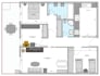 do floor plan,redraw floor plan, autocad 2d floor plan, architectural floor plan
