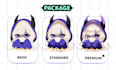 draw a cute custom chibi art commission for you