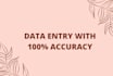 do fastest data entry in one day  and internet research