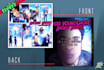 design an anime album cover