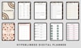 design high quality etsy digital planner, journal, trackers for goodneotes