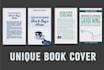 create minimalist book cover , e book cover design