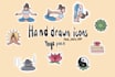 create custom hand drawn icons, doodle