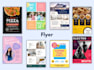 create flyer, poster, banner, social media posts, ebook, ads in canva