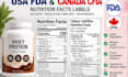 create your fda compliant labels generator nutrition facts labels