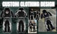 create streetwear hoodie designs, tech pack, production ready mockups
