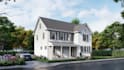 create house exterior design and realistic 3d render