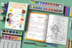 create coloring book cover design for adults and kids amazon KDP