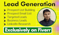 targeted b2b linkedin lead generation prospect email list building