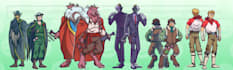 design characters and their outfits