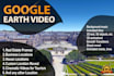 create google earth zoom in videos