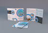 design creative flyer, professional tri fold and bi fold brochure
