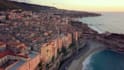 give italian territories with cinematic drone video