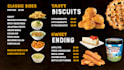 do food menu video or food promo