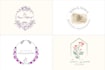 do wedding monogram signature beautiful photography luxury initials logo design