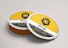 design catchy pulpboard paper coasters or coaster