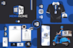 design brand style guide, brand identity and full branding kit