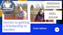 help you apply to study in sweden successfully