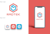 design stunning and memorable app logo with icon