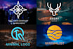 design 3 modern minimalist logo design within 12 hours