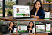 design a premium animated HTML email signature clickable and responsive