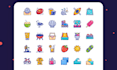make icons with my style for UI and presentations