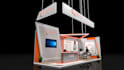 design 3d trade show booth, exhibition stand, stall, kiosk