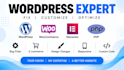 fix wordpress woocommerce PHP and elementor issues