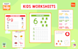 design kindergarten preschool kids activity book worksheets tracing workbook kdp