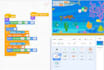 program and create animations in scratch and python