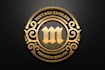 design 3d gold metallic logo in 24 hours