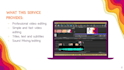create or edit a video for you