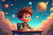 design 3d children book illustration and cover, children story book illustration