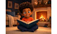 design 3d children book illustration and cover, kids story book illustration