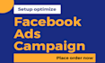 setup optimize your facebook ads campaign