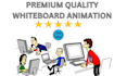 create whiteboard animation explainer video for youtube