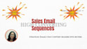 write high converting welcome email and email sequence