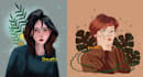 illustrate yourself in potrait