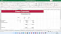 draft financial statements in excel