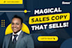 be your USA experienced copywriter for sales copy, landing page, or email copy