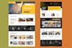 design responsive website in HTML, CSS, bootstrap, laravel