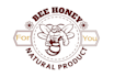make professional honey bee logo design with source file