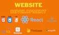 be frontend backend web developer for professional website