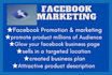 create facebook page,marketing,promotion or advertising