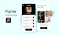 mobile app design in figma