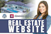 design a custom idx mls real estate property listing website using wordpress
