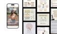 design aesthetic instagram posts in canva